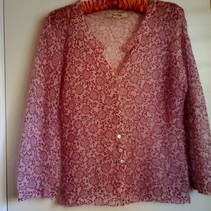 Free people delicate sweeter,bottoms in front.